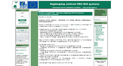 Desktop Screenshot of pro-bio.stachy.cz