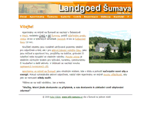 Tablet Screenshot of apartmany-sumava.stachy.cz